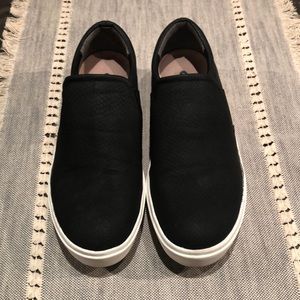 Dr Scholl’s black slip on shoes